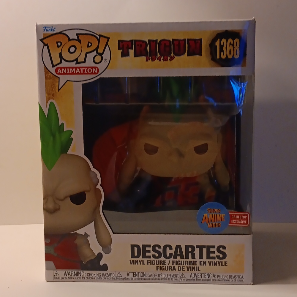 Funko Pop Animation Trigun 1368 Descartes GameStop Exclusive